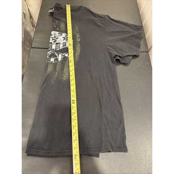 Harley-DavidsonHD  Mens 3XL XXXL Black T-Shirt Patriotic Skull & Flag Delaware - Picture 7 of 10